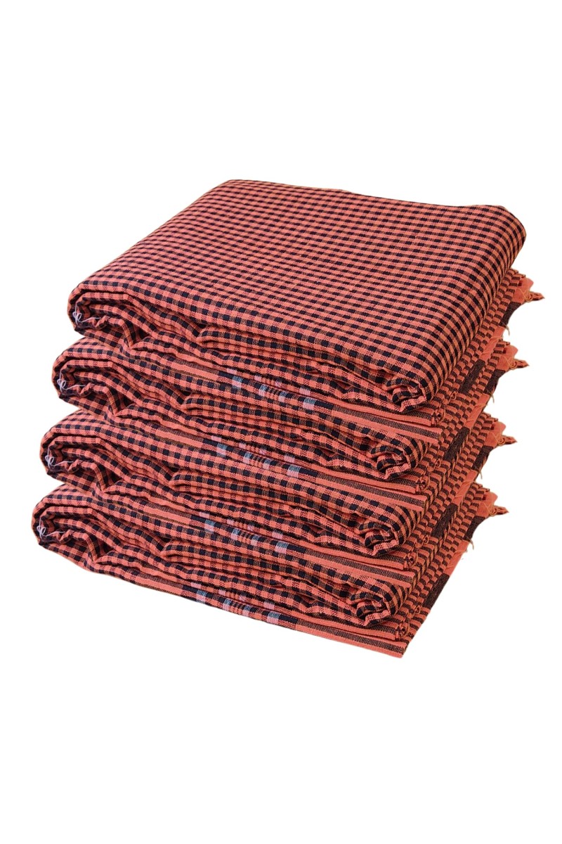 Pure Cotton Gamcha | Soft, Absorbent, and Lightweight Towel for Multipurpose Use – Bath, Travel, Gym & More (4)