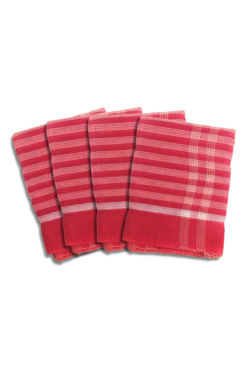 Traditional Cotton Gamcha for Bath, Face, and Multipurpose Use | Soft, Absorbent, and Lightweight Towel | Ideal for Daily Use (20 x 40 Inches) (4)