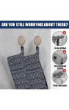 Heavy-Duty Wall Hook - Multi-Purpose Metal Hooks for Hanging Coats, Bags, Towels, and More - Rust-Resistant, Easy Installation, Ideal for Home, Office, and Garage (Pack of 9)