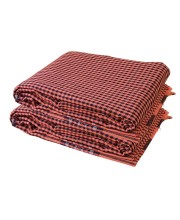 Pure Cotton Gamcha | Soft, Absorbent, and Lightweight Towel for Multipurpose Use – Bath, Travel, Gym & More (2)