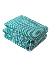 Traditional Green Cotton Gamcha | Soft, Absorbent, Lightweight Towel for Multipurpose Use – Bath, Face, Travel & Gym (2)