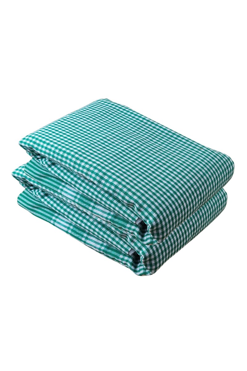 Traditional Green Cotton Gamcha | Soft, Absorbent, Lightweight Towel for Multipurpose Use – Bath, Face, Travel & Gym (2)