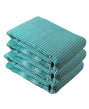 Traditional Green Cotton Gamcha | Soft, Absorbent, Lightweight Towel for Multipurpose Use – Bath, Face, Travel & Gym (1)