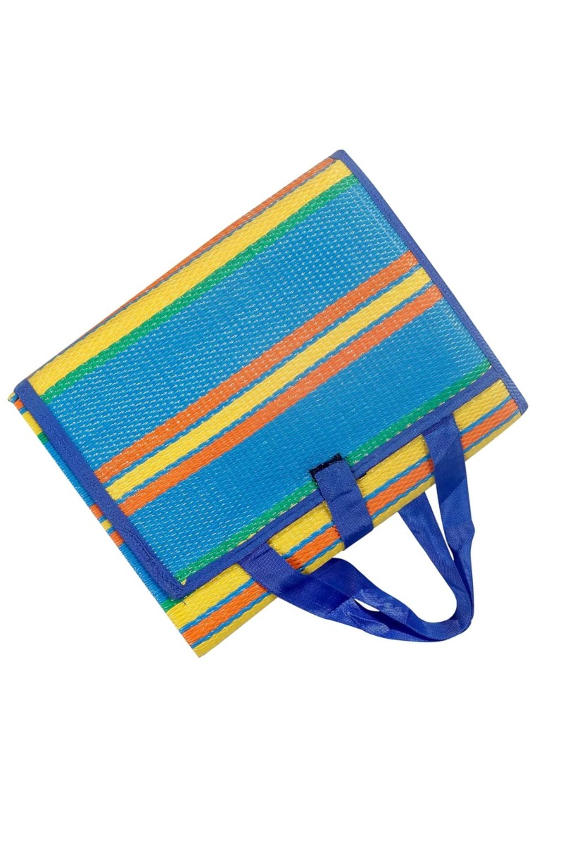 Hitech Sales Multipurpose Foldable Plastic Mat (Chatai) Stain Resistant, Ideal for Picnics, Beaches, Outings, and Camping (3x6 Feet Rectangular Travel Mat