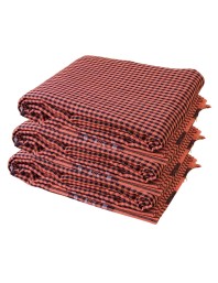 Pure Cotton Gamcha | Soft, Absorbent, and Lightweight Towel for Multipurpose Use – Bath, Travel, Gym & More (3)