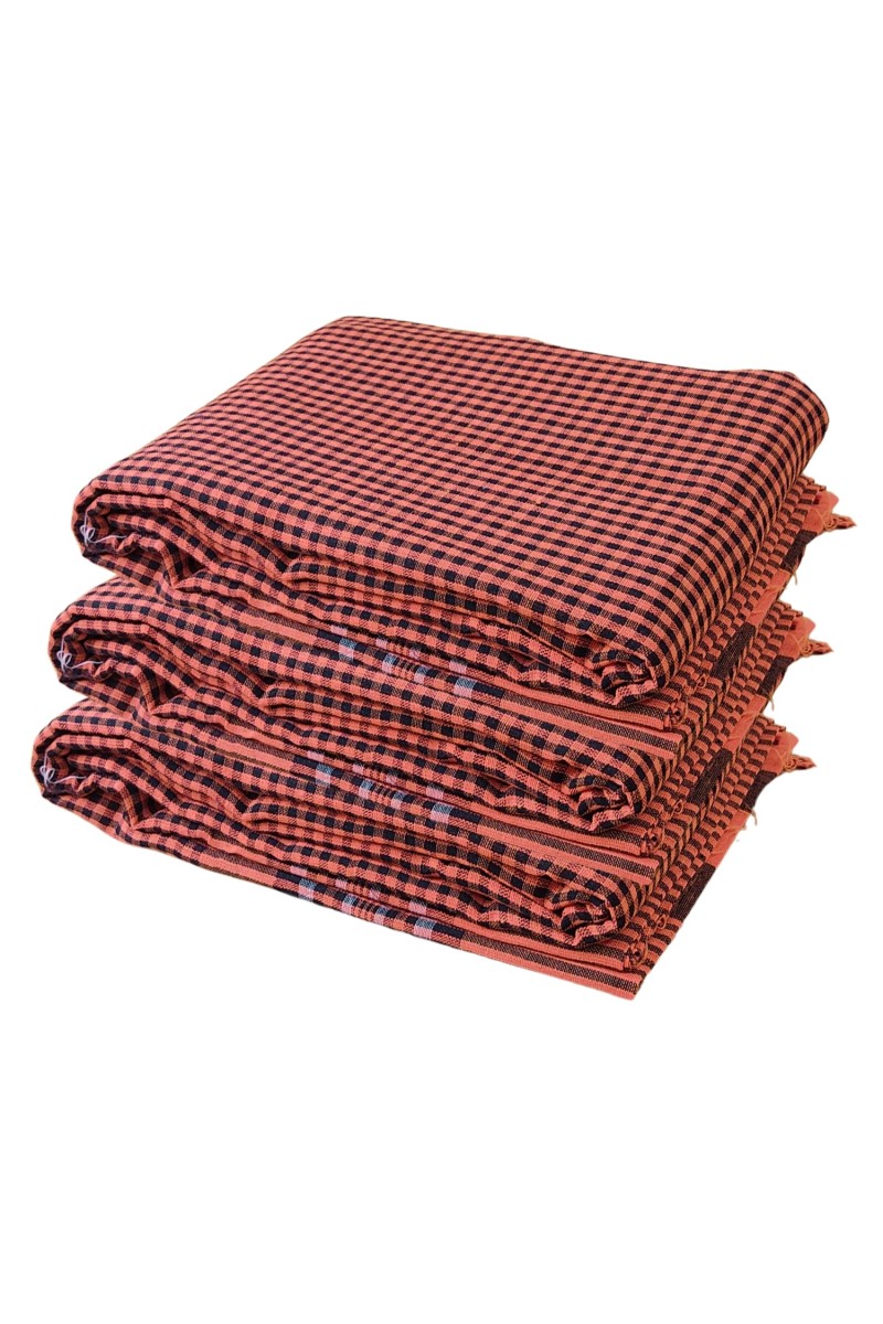 Pure Cotton Gamcha | Soft, Absorbent, and Lightweight Towel for Multipurpose Use – Bath, Travel, Gym & More (3)