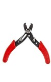 Wire Stripper and Cutter – Multi-Purpose Electrical Wire Cutting & Stripping Tool with Non-Slip Red Handles Power and hand tools, 1 piece, Red (5x2.5 inch)