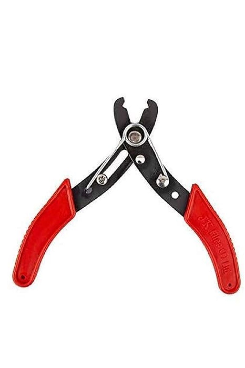Wire Stripper and Cutter – Multi-Purpose Electrical Wire Cutting & Stripping Tool with Non-Slip Red Handles Power and hand tools, 1 piece, Red (5x2.5 inch)