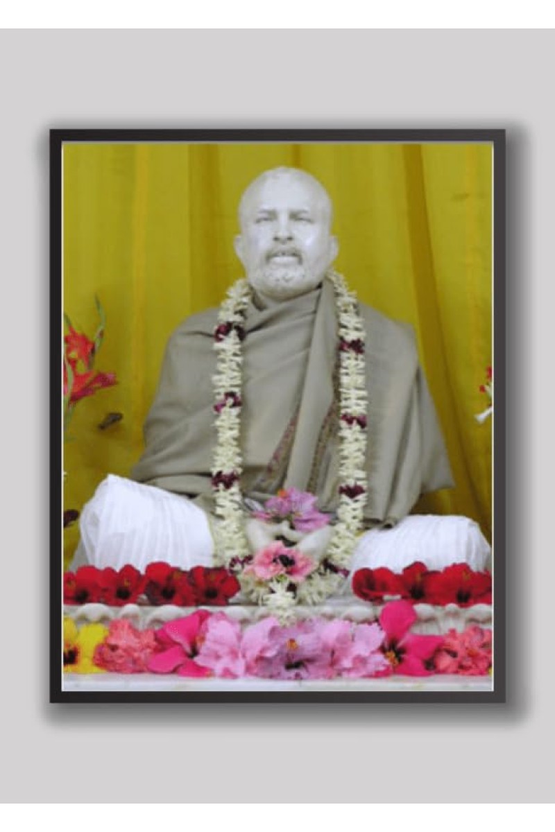 HI TECh Sales Sri Ramakrishna Kamarpukur Statue Laminated Photo: Inspiring Presence for Your Home