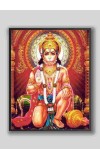 Sri Hanuman Wood-Laminated Photo: Strength and Devotion for Your Home