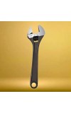 Adjustable Wrench Heavy Duty Steel | Adjustable Jaw Spanner for Plumbing, Car Repair & Home Maintenance | Durable Hand Tool