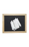 HiTechMart Black Board Slate for School Kids and Children Educational Purpose, Writing and Drawing