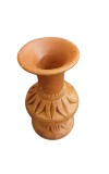 Terracotta Flower Vase 5 x 2 Inches – Handcrafted Mini Vase for Home Decor, Tabletop Centerpiece, Rustic Terracotta Pot for Indoor & Outdoor Use