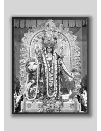 HI Tech Sales MA JAGADHATRI Photo Frame wood laminated Photo Frame Idol for Pooja, wall hanging/gift/temple/puja room/home decor