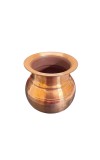 ure Copper Kalash Lota Traditional Indian Pooja Pot Vessel for Rituals and Décor This Small tambe ka lota is Perfect for Storing Water in Your Pooja mandir and is a Vital Part of Pooja Items.