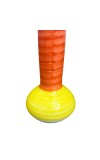 Ceramic Decorative Flower Vase for Living Room, Bedroom & Dining Table | Modern Glossy Finish Vase for Home Decor & Gifting (Multicolor)