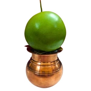 Pure Copper Lota Kalash for Pooja and Daily Use | Handmade Tamba Lota Pot for Temple, Water Storage & Home Décor | Traditional Copper Kalash Vessel for Hindu Rituals
