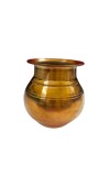 Pure Copper Lota Kalash for Pooja and Daily Use | Handmade Tamba Lota Pot for Temple, Water Storage & Home Décor | Traditional Copper Kalash Vessel for Hindu Rituals