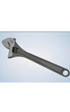 Adjustable Wrench Heavy Duty Steel | Adjustable Jaw Spanner for Plumbing, Car Repair & Home Maintenance | Durable Hand Tool