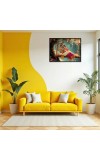 Lord RadhaKrishna Laminated Photo - 11x13 Inches, Divine Blessings For Home & Office And Temple Decoration (F16086)
