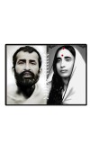 Maa SaradaSarada Devi Laminated Photo - 7x9 Inches, Divine Blessings For Home & Office And Temple Decoration (F16162)