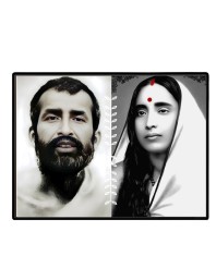 Maa Sarada Devi Laminated Photo - 9x11 Inches, Divine Blessings For Home & Office And Temple Decoration (F16162)