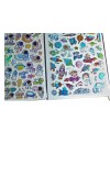 Colorful Sticker Combo Pack – Butterflies, Fruits, Water Animals, Dinosaurs, Astronauts, Hearts & Barbies – 100+ Waterproof Vinyl Stickers for Kids, Scrapbooking, Laptops, Crafts (Astronautes)