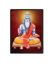 Vashishtha Laminated Photo - 5x7 Inches, Divine Blessings for Home & Office and Temple Decoration