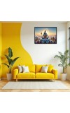 Lord Shiva Laminated Photo - 5x7 Inches, Divine Blessings For Home & Office And Temple Decoration (F16063)