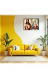 Jesus Christ - Our Lady Of Velankanni Laminated Photo - 5x7 Inches, Divine Blessings For Home & Office And Temple Decoration (F16387)