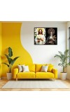 Jesus Christ - St. Therese Of Lisieux Laminated Photo - 11x13 Inches, Divine Blessings For Home & Office And Temple Decoration (F16249)