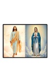 Jesus Christ - Our Lady Of Grace Laminated Photo - 11x13 Inches, Divine Blessings For Home & Office And Temple Decoration (F16398)