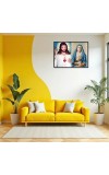 Jesus Christ - Our Lady Of Sorrows Laminated Photo - 11x13 Inches, Divine Blessings For Home & Office And Temple Decoration (F16340)
