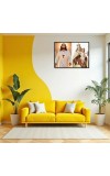 Jesus Lady Of Fatima. Laminated Photo - 7x9 Inches, Divine Blessings For Home & Office And Temple Decoration (F16229)