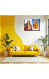 Jesus Christ - Our Lady Of Good Health Laminated Photo - 13x15 Inches, Divine Blessings For Home & Office And Temple Decoration (F16360)