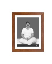 Barda Black and White Photo |Classic Monochrome Portrait | Home, Puja room, Office, or Gallery