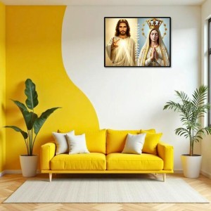 Jesus Christ - Immaculate Conception Laminated Photo - 13x15 Inches, Divine Blessings For Home & Office And Temple Decoration (F16278) Jesus Christ - Immaculate Conception Laminated Photo - 13x15 Inches, Divine Blessings For Home & Office And Temple Decoration (F16278)