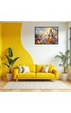Lord Vishnu Laminated Photo - 9x11 Inches, Divine Blessings For Home & Office And Temple Decoration (F16053)