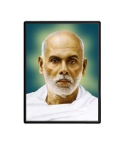 Narayana guru Laminated Photo (7x9 Inches Without glass) Divine Blessings for Table and Walls,Home & Office and Temple Decoration