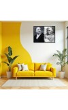 Swami Sivananda Swami Sacchidanandaji Laminated Photo - 9x11 Inches, Divine Blessings For Home & Office And Temple Decoration (F16156)