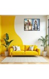 Jesus Christ - Our Lady Of Grace Laminated Photo - 13x15 Inches, Divine Blessings For Home & Office And Temple Decoration (F16390)