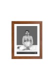 Sri Sri Anukul Chandra Thakur Black and white Photo |Divine Spiritual Wall Art for Home & Worship|deal for Meditation, Home, or Temple |Spiritual Wall Hanging for Pooja Rooms & Gifts