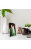 Car Desk/Table Top Bhagwan Shree Rajneesh Acrylic L-Style Photo Stand - 5x7 Inches, Compact And Stylish Spiritual Display (F6719)