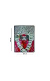 Maa Kali Laminated Photo Frame Divine Hindu Goddess for Home, Temple & Pooja Room Spiritual Shakti Wall Art (Multicolor, 12x18 Inches)