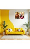 Jesus Christ - Our Lady Of Velankanni Laminated Photo - 9x11 Inches, Divine Blessings For Home & Office And Temple Decoration (F16371)