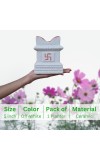 Elegant Ceramic Tulsi Mandir for Home & Office | Handcrafted Pooja Stand | Ideal for Daily Worship & Festive Decor