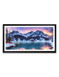 Nature Landscape Floating Frame Scenery Digital Print - (I5630) - 12x24 inch Modern Nature Wall Art for Living Room, Bedroom, Office, Hotels, Drawing Room
