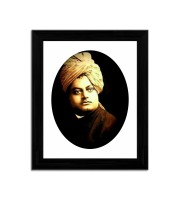 Swami Vivekananda Colored Photo | Inspirational Hindu Guru Wall Art for Home & Office|Divine Spiritual Decor for Meditation & Study|Inspirational and Spiritual Decoration &Study Room