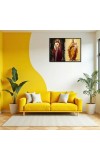 Jesus Lady Of Fatima. Laminated Photo - 7x9 Inches, Divine Blessings For Home & Office And Temple Decoration (F16234)