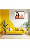 Paramahansa Yogananda Sri Daya Mata Laminated Photo - 5x7 Inches, Divine Blessings For Home & Office And Temple Decoration (F16172)